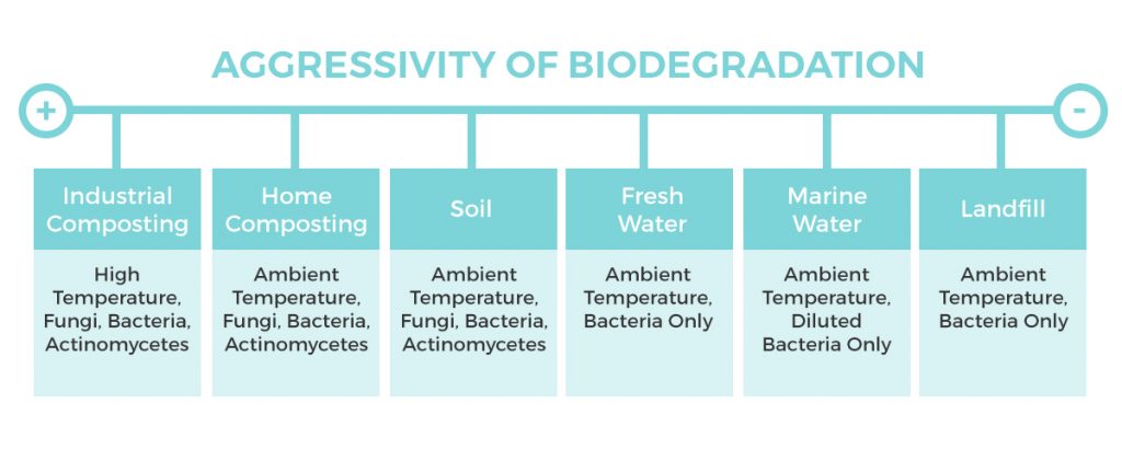 biodegradable sanitary pads- Pace of biodegradation