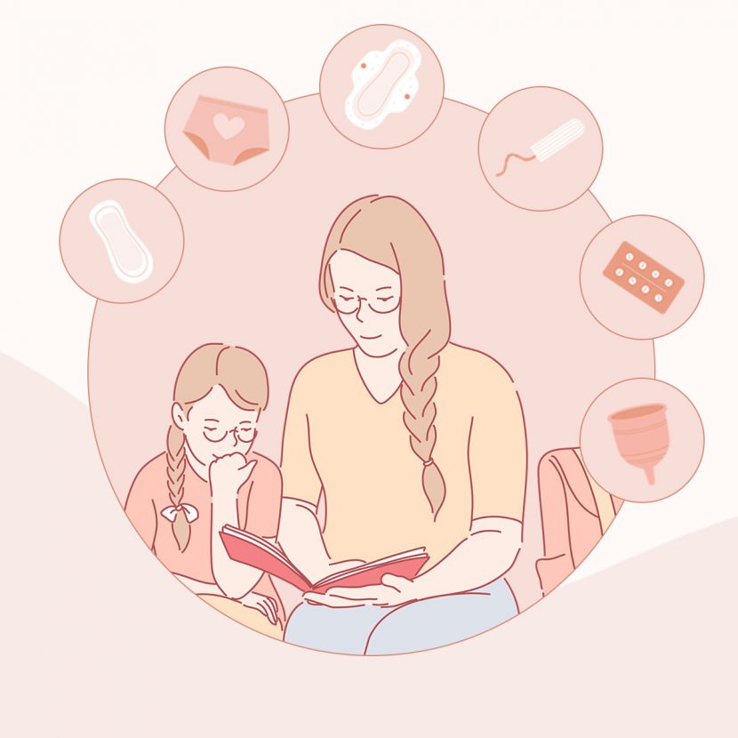 Let’s Make Talking To Young Girls About Menstruation Normal talk about periods with your daughter
