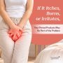 If It Itches, Burns, or Irritates, Your Period Products May Be Part of the Problem.Sparkle.sanitary-pad